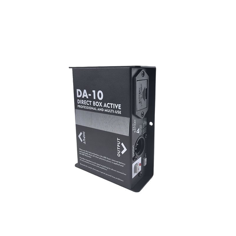 Audio Music Isolator - AU61-Da-10 アクティブDIBOX インピーダンストランス オーディオアイソレーター DIボックス ポータブル音楽機器