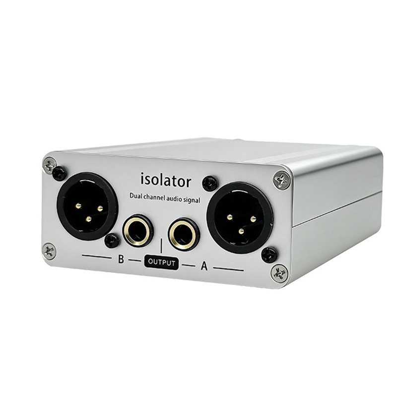 Audio Music Isolator - CJSD-XLR オーディオアイソレーター オーディオノイズフィルター オーディオアイソレーター 楽器用バランス型インピーダンスDIボックス