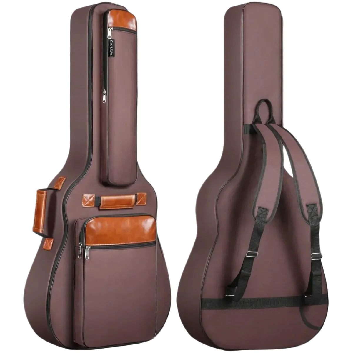 Guitar Strap Padded - 41インチ 10mm コットンパッド入り 厚手パッド アコースティックギターバッグ 防水オックスフォードナイロン