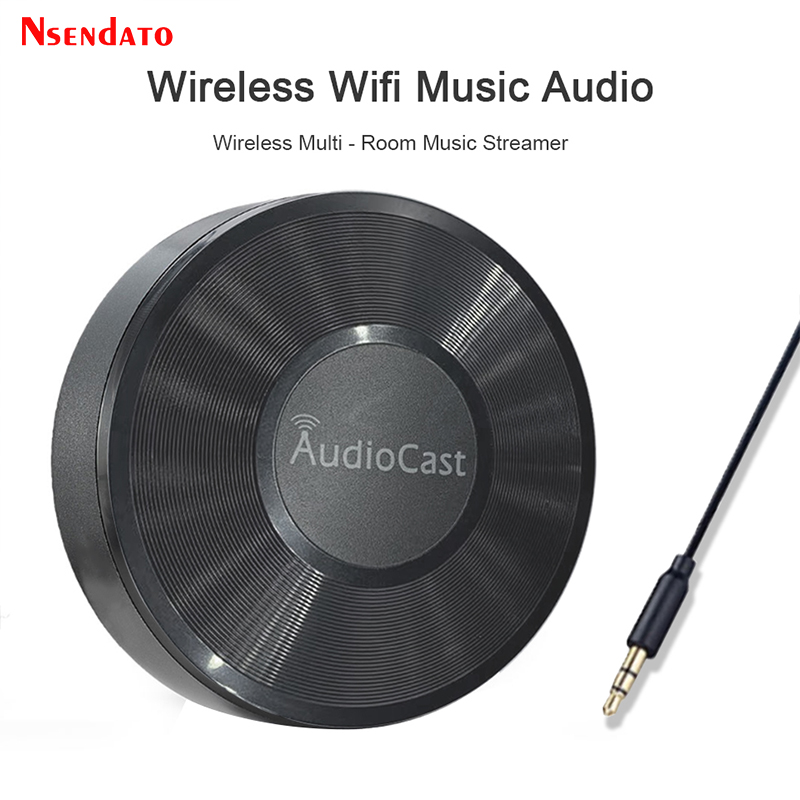 Audio Music Spotify - M5 AudioCast Airplay ワイヤレス音楽オーディオスピーカーレシーバー 2.4 グラム