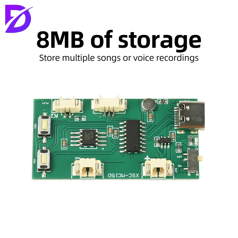 DIYオーディオ録音再生モジュール（MP3音楽・音声対応、8 - Music Audiobook のレビューと価格