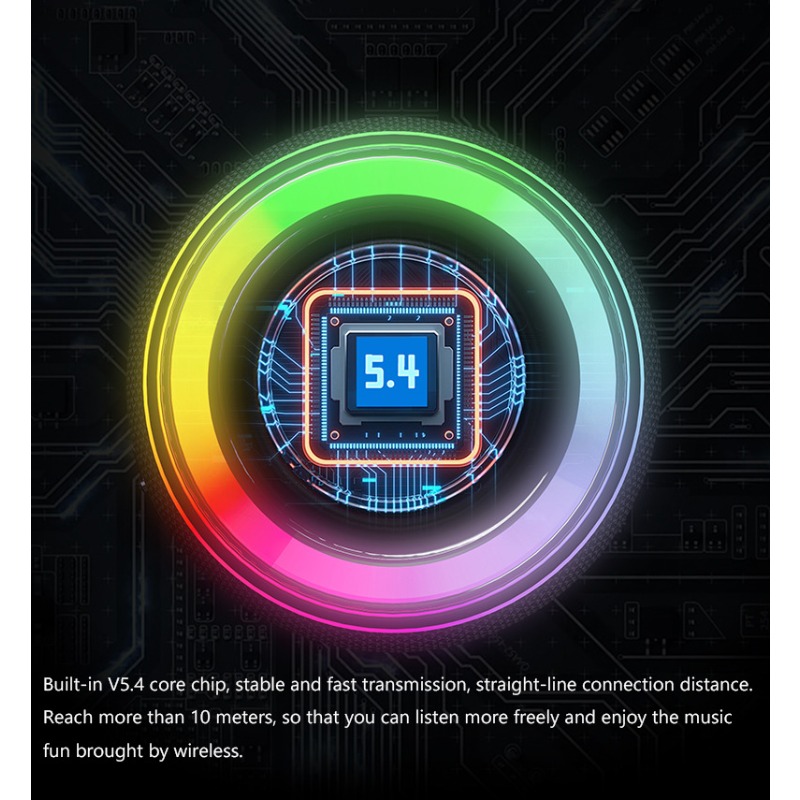 磁気式2in1 Bluetoothスピーカー RGBライト搭 - Audio Music Spotify のレビューと価格