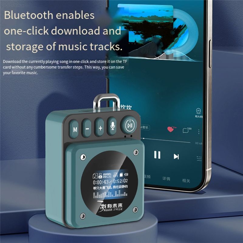 RISE-MP3 音楽プレーヤー レコーダー ミニポータブル - Audio Music To Lyrics のレビューと価格