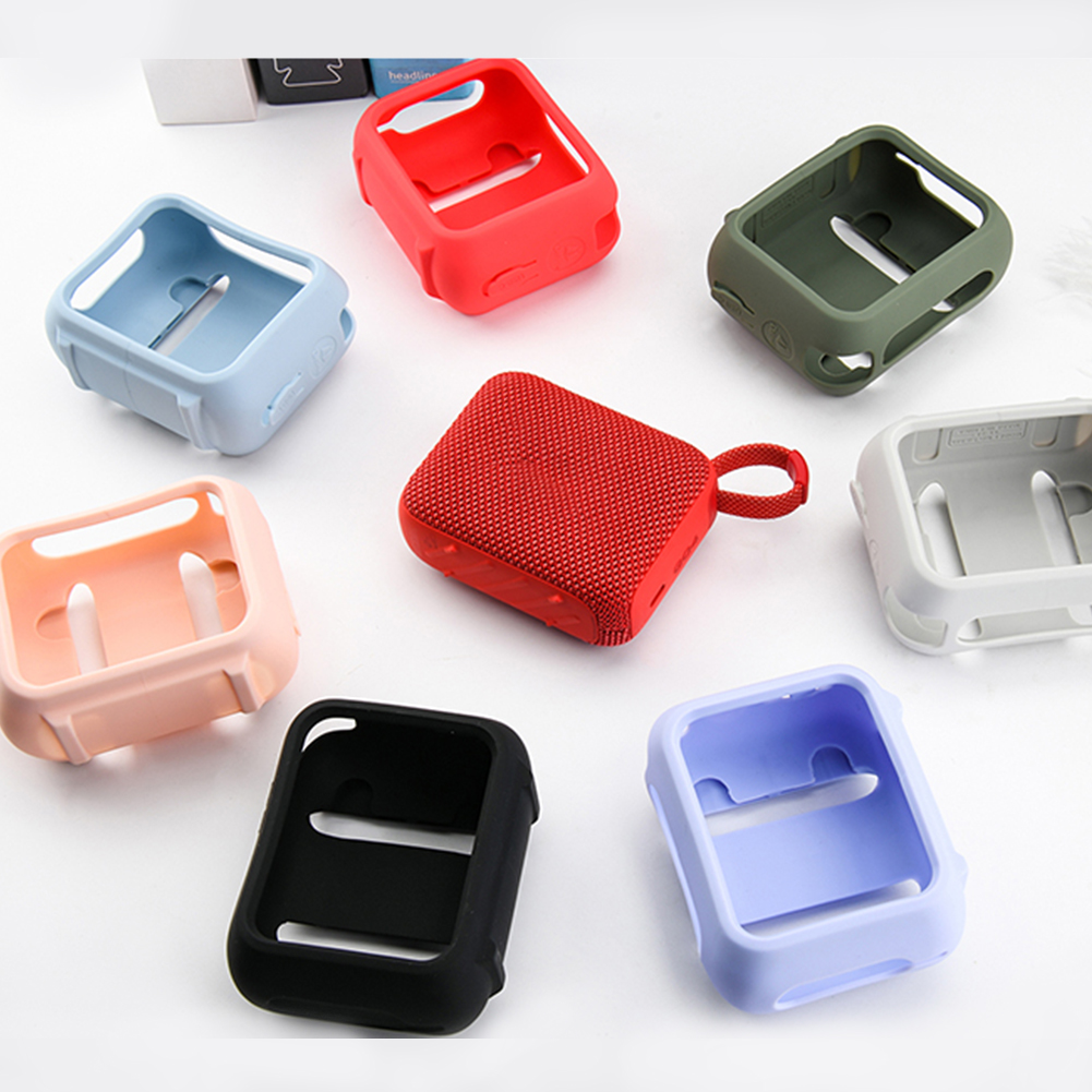 ポータブルシリコンケース保護カバー スピーカーマウントストラ - Jbl Speaker Go 4 のレビューと価格