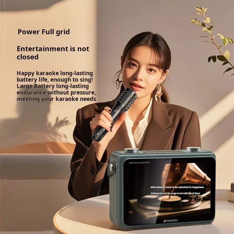 新しい Sansui K115 大画面歌詞 MP4 Blue - Audio Music To Lyrics のレビューと価格