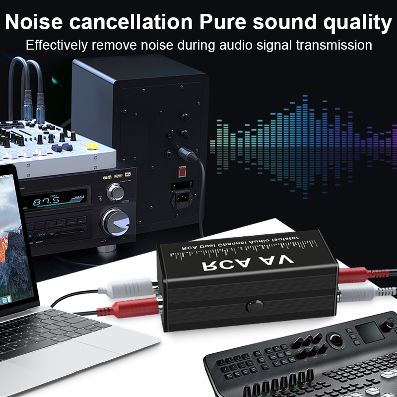 3.5 ミリメートル Aux グランドループアイソレーターポ - Audio Music Isolator のレビューと価格