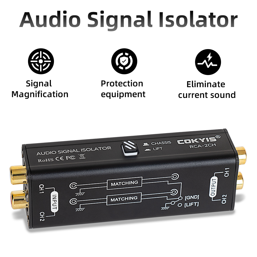 プロフェッショナルヒュームエリミネーターオーディオ信号アイソ - Audio Music Isolator のレビューと価格
