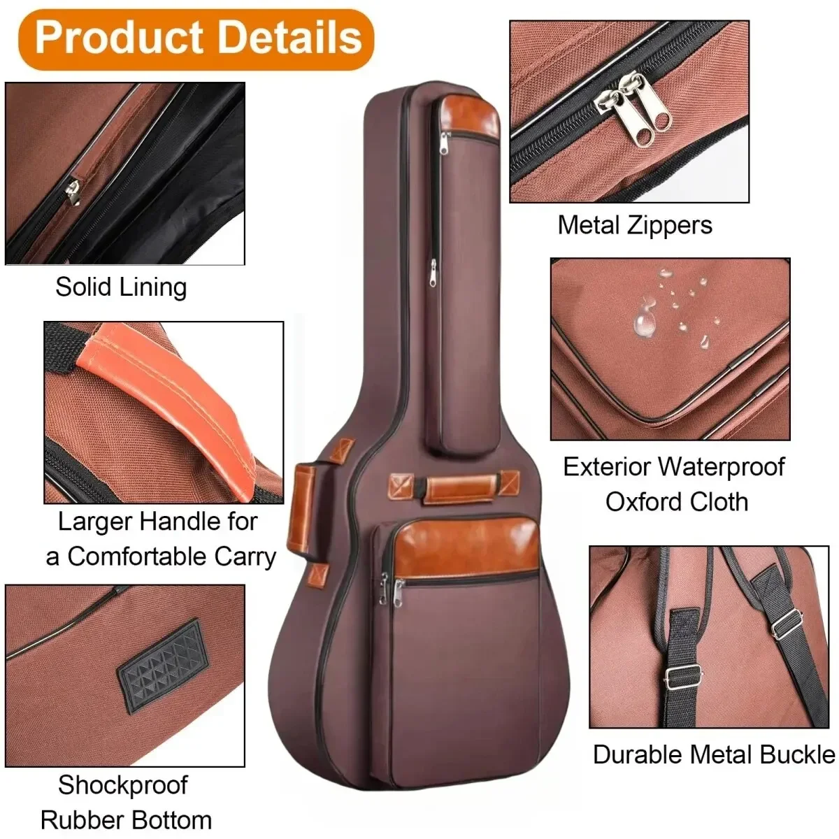 41インチ 10mm コットンパッド入り 厚手パッド アコー - Guitar Strap Padded のレビューと価格