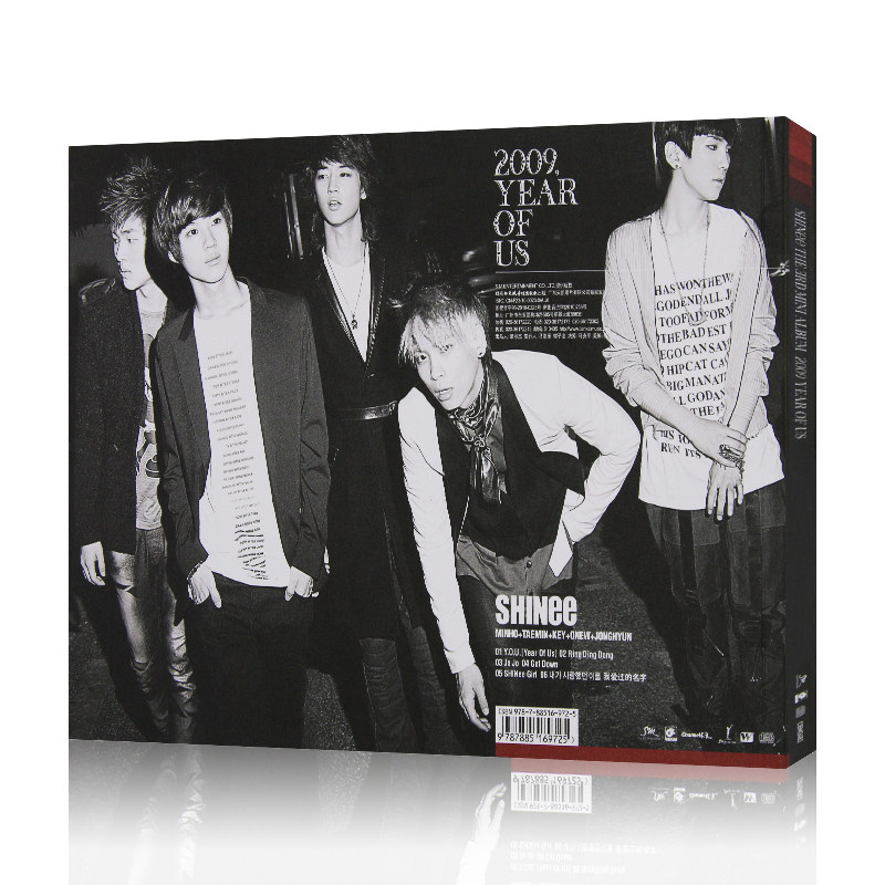 SHINEE 2009年「YEAR OF US」ポップミュー - Audio Music To Lyrics のレビューと価格