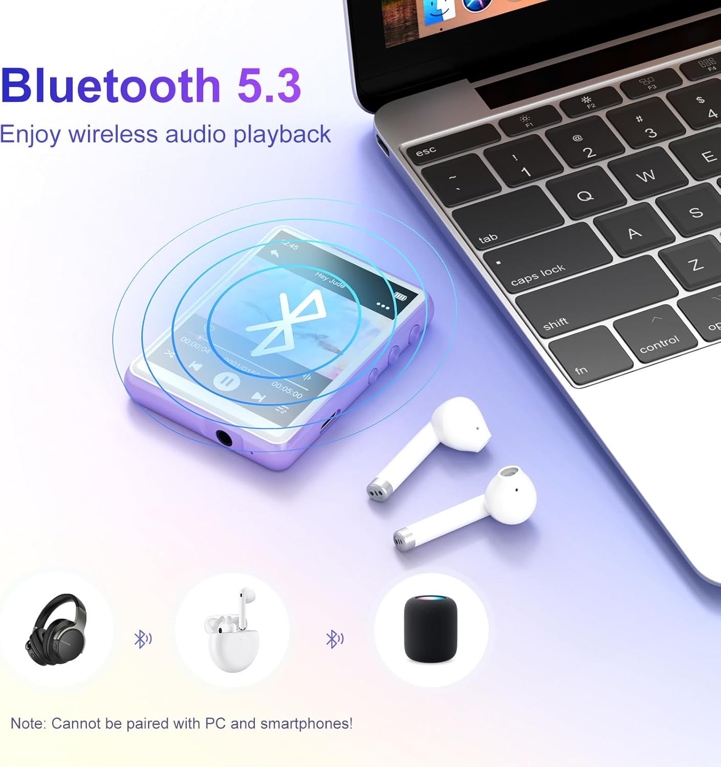 MECHEN 64GB MP3プレーヤー ポータブルデジタル - Music Audiobook のレビューと価格