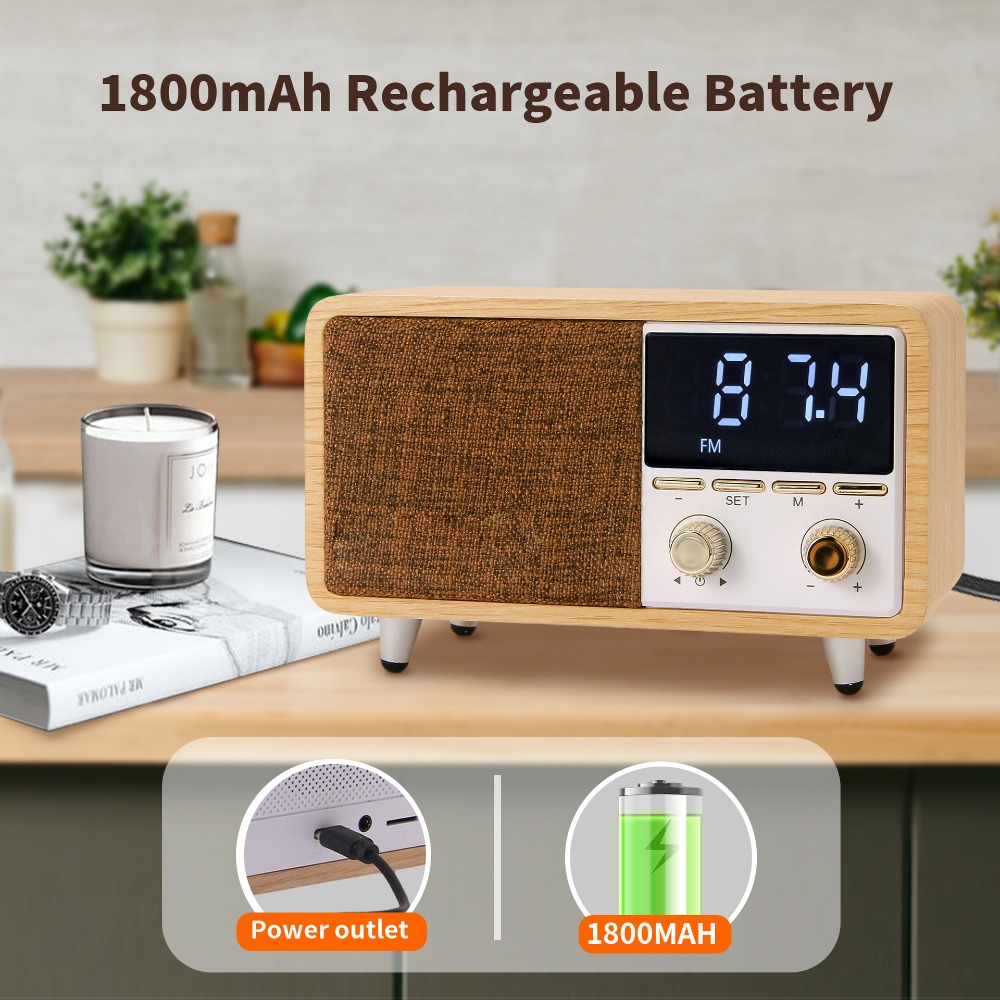 RD-X9 多機能FMラジオ レトロBluetoothスピー - Audio Music Spotify のレビューと価格