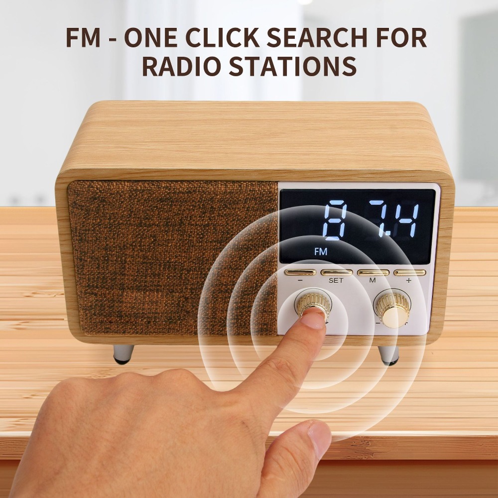 RD-X9 多機能FMラジオ レトロBluetoothスピー - Audio Music Spotify のレビューと価格