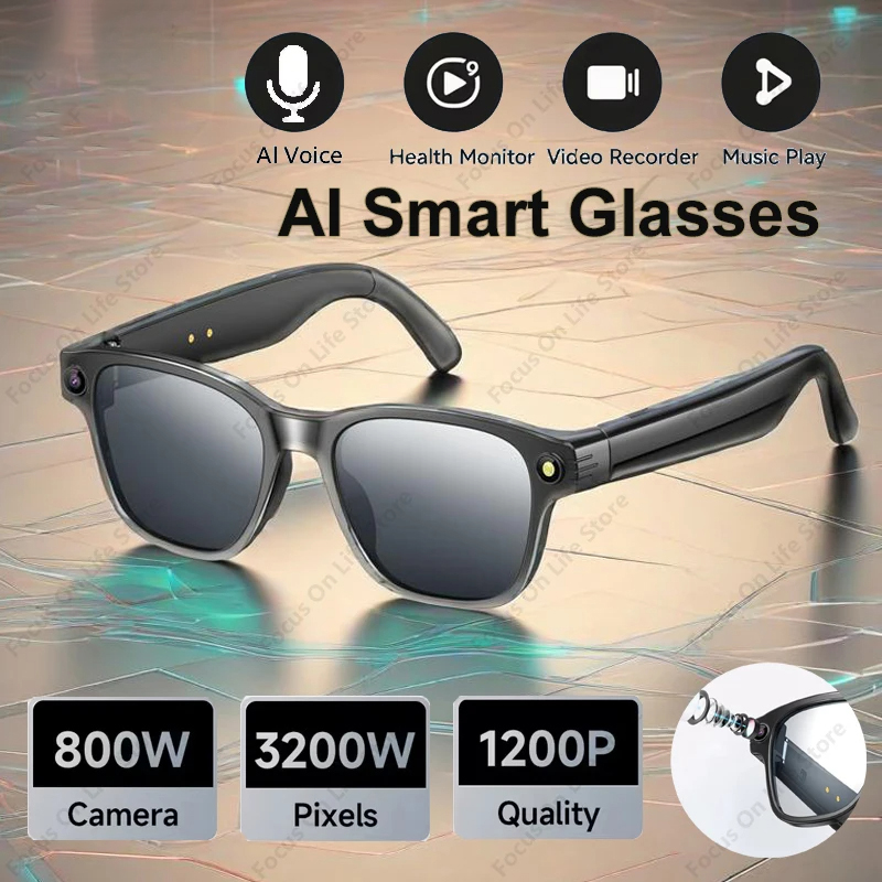 AIスマートグラス 800万画素カメラ Bluetoothサ - Audio Music To Video Ai Free のレビューと価格