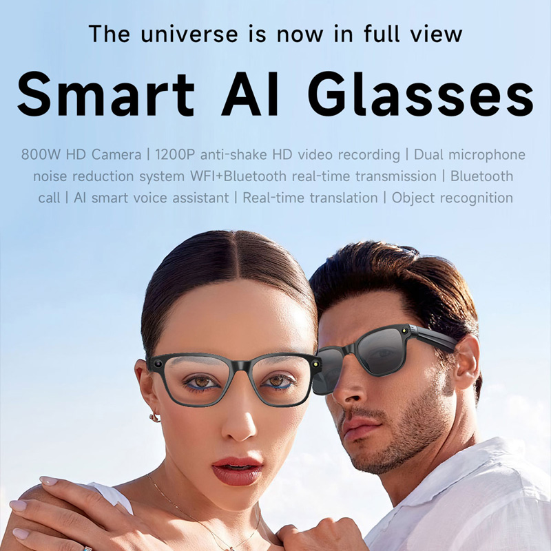 AIスマートグラス 800万画素カメラ Bluetoothサ - Audio Music To Video Ai Free のレビューと価格
