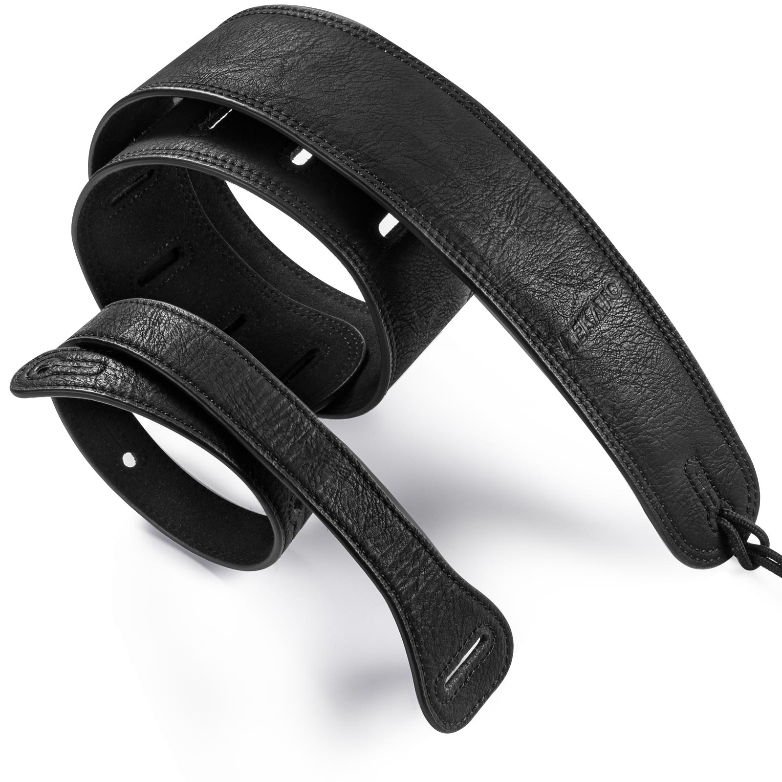 Lekato ベースギターストラップ レザー 厚みのあるフォ - Guitar Strap Padded のレビューと価格